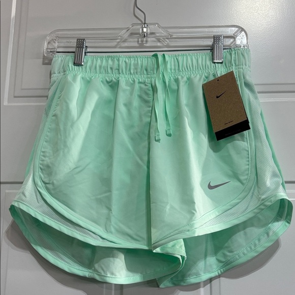 Nike Pants - Nike Dri-FIT Running mid rise,3” length,panty lined,drawstring,elastic,mesh side